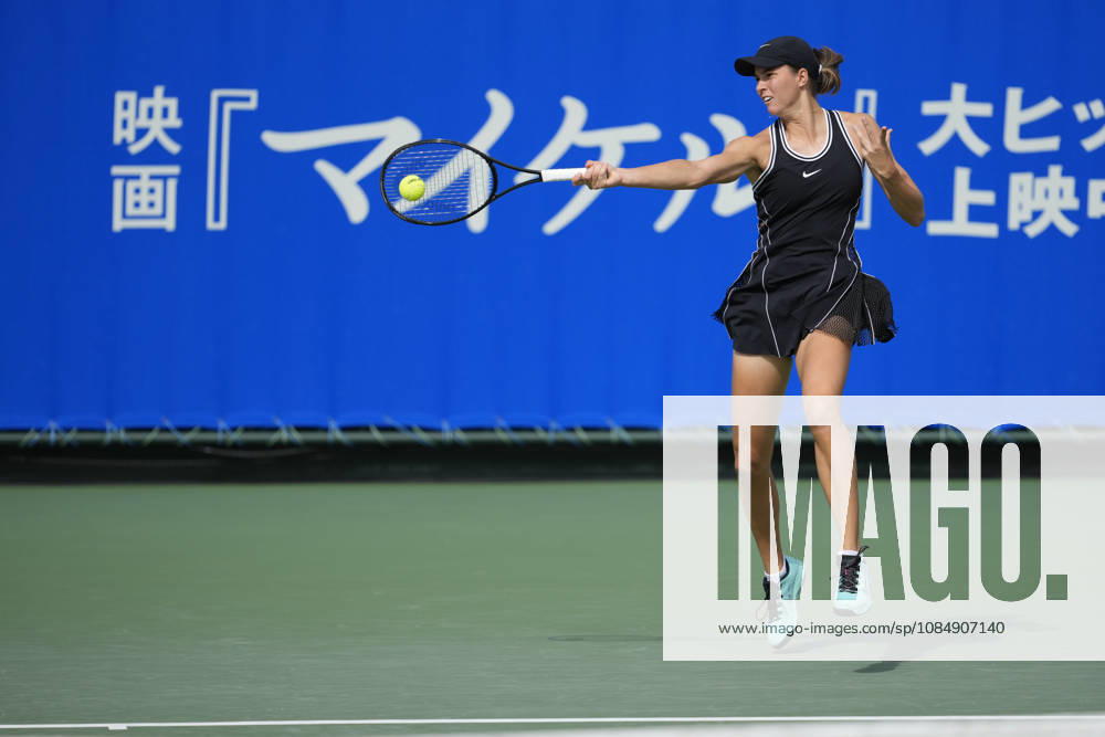 WTA, Tennis Damen Kinoshita Group Japan Open - Day 5 Lilli Tagger of Austria competes in her quarterfinal match against Ann Li of the United States at the 2026 Kinoshita Group Japan Open Women s tennis tournament at Utsubo Tennis Center in Osaka, Japan, on October 23, 2026. Osaka Japan