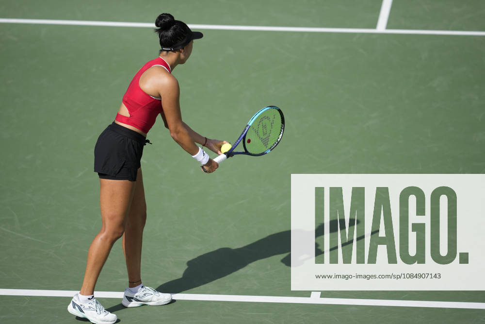 WTA, Tennis Damen Kinoshita Group Japan Open - Day 5 Ann Li of the United States plays during her quarterfinal match against Lilli Tagger of Austria at the 2026 Kinoshita Group Japan Open Women s tennis tournament at Utsubo Tennis Center in Osaka, Japan, on October 23, 2026. Osaka Japan