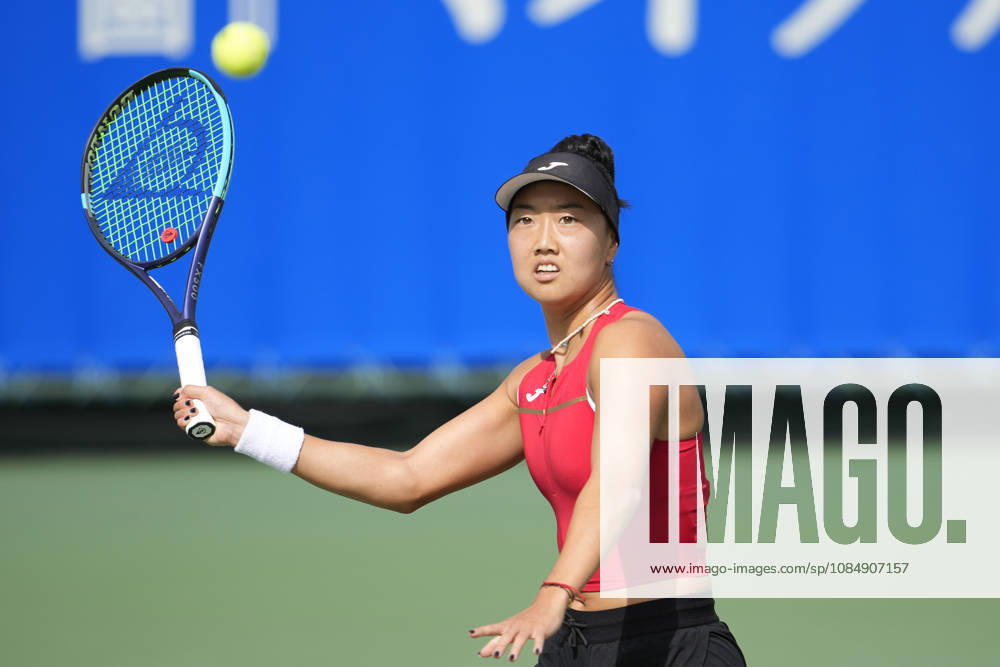 WTA, Tennis Damen Kinoshita Group Japan Open - Day 5 Ann Li of the United States plays during her quarterfinal match against Lilli Tagger of Austria at the 2026 Kinoshita Group Japan Open Women s tennis tournament at Utsubo Tennis Center in Osaka, Japan, on October 23, 2026. Osaka Japan