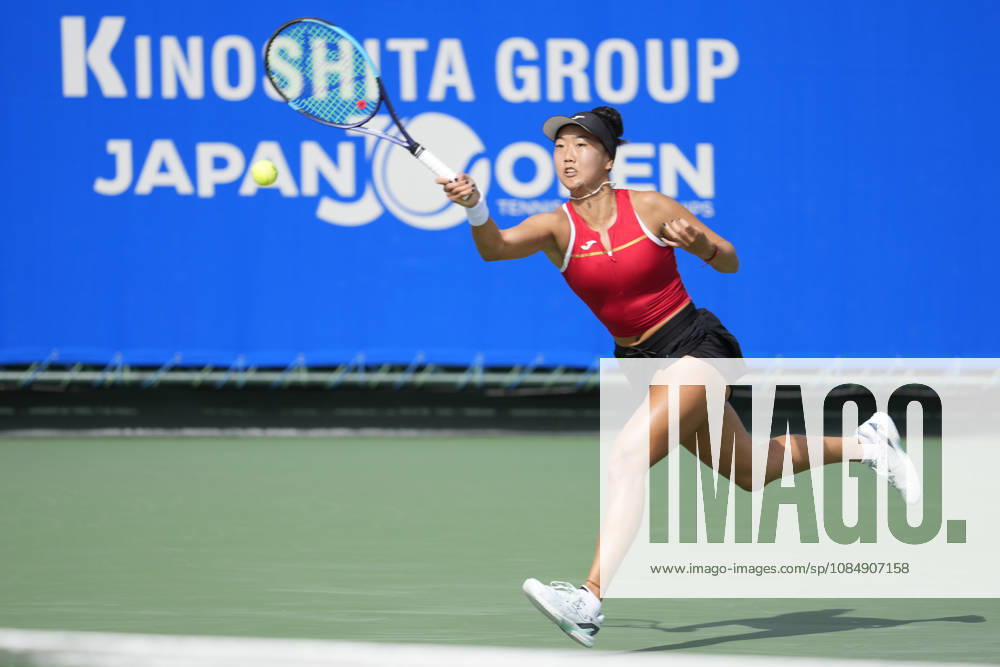 WTA, Tennis Damen Kinoshita Group Japan Open - Day 5 Ann Li of the United States plays during her quarterfinal match against Lilli Tagger of Austria at the 2026 Kinoshita Group Japan Open Women s tennis tournament at Utsubo Tennis Center in Osaka, Japan, on October 23, 2026. Osaka Japan