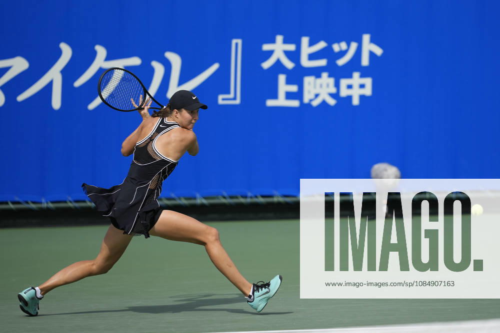 WTA, Tennis Damen Kinoshita Group Japan Open - Day 5 Lilli Tagger of Austria plays during her quarterfinal match against Ann Li of the United States at the 2026 Kinoshita Group Japan Open Women s tennis tournament at Utsubo Tennis Center in Osaka, Japan, on October 23, 2026. Osaka Japan