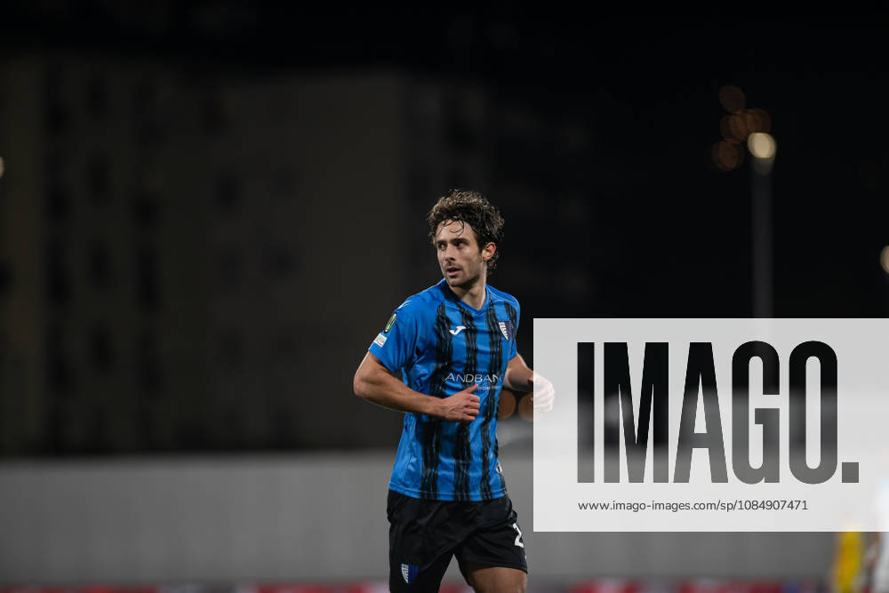 Inter Club Escaldes v Universitatae Craiova - UEFA Conference League Maurizio Pochettino, player number 24 of Inter Club d Escaldes, is in action during the UEFA Conference League match between Inter Club d Escaldes and Universitatea Craiova at New FAF Stadium in Encamp, Andorra, on October 22, 2026. Encamp Andorra Andorra