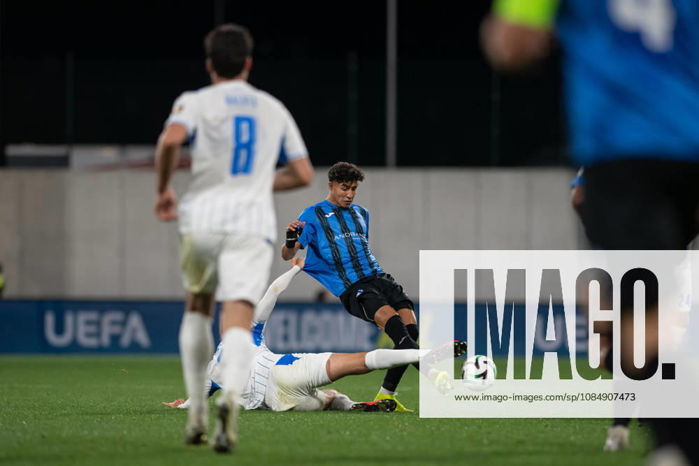 Inter Club Escaldes v Universitatae Craiova - UEFA Conference League Faysal Chouaib, player number 9 of Inter Club d Escaldes, is in action during the UEFA Conference League match between Inter Club d Escaldes and Universitatea Craiova at New FAF Stadium in Encamp, Andorra, on October 22, 2026. Encamp Andorra Andorra