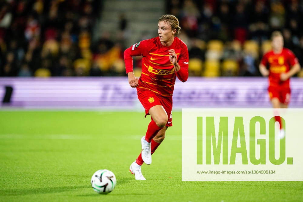 FC Nordsjaelland v CSKA Sofia, UEFA Conference League, Farum, Denmark Farum, Denmark. 22nd, October 2026. Noah Markmann (4) of FC Nordsjaelland seen during the UEFA Conference League match between FC Nordsjaelland and CSKA Sofia at Right to Dream Park in Farum. Danmark, Farum, Right to Dream Park
