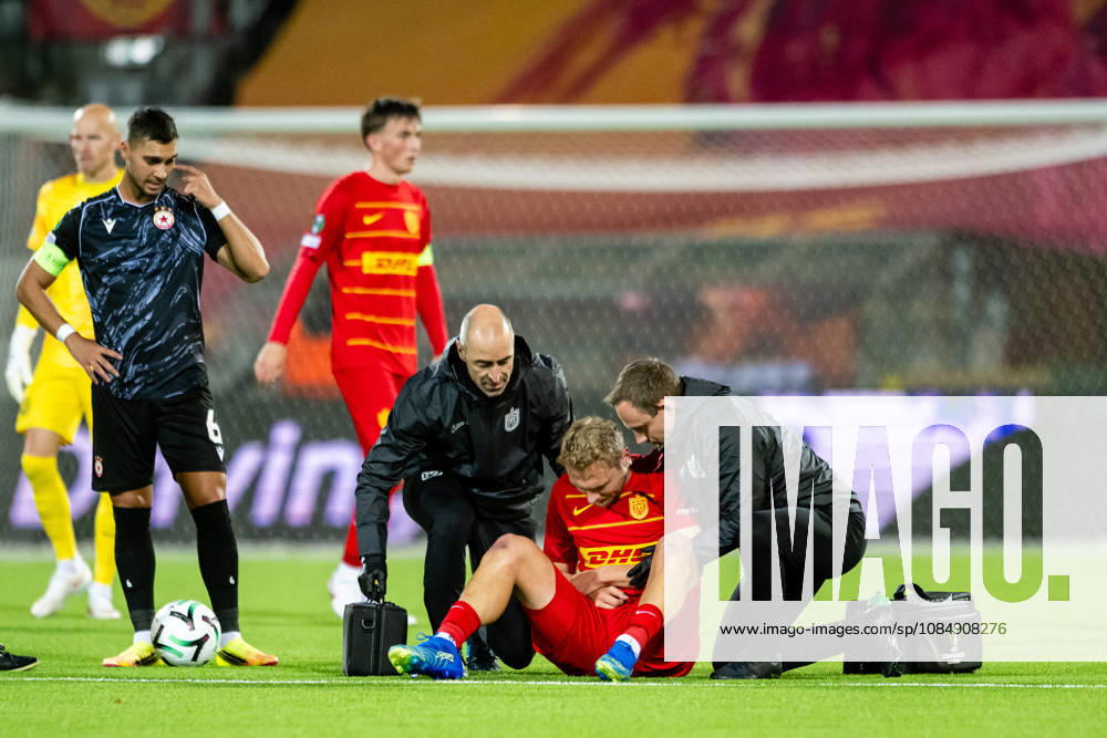 FC Nordsjaelland v CSKA Sofia, UEFA Conference League, Farum, Denmark Farum, Denmark. 22nd, October 2026. Victor Nelsson of FC Nordsjaelland seen during the UEFA Conference League match between FC Nordsjaelland and CSKA Sofia at Right to Dream Park in Farum. Danmark, Farum, Right to Dream Park