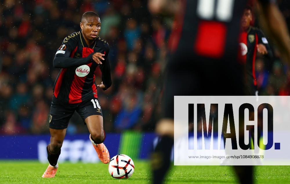 Bafode Diakite of AFC Bournemouth. AFC Bournemouth v AC Milan, UEFA Europa League, Football, Vitality Stadium, Bournemouth, UK - 22 Oct 2026Bournemouth Vitality Stadium United Kingdom