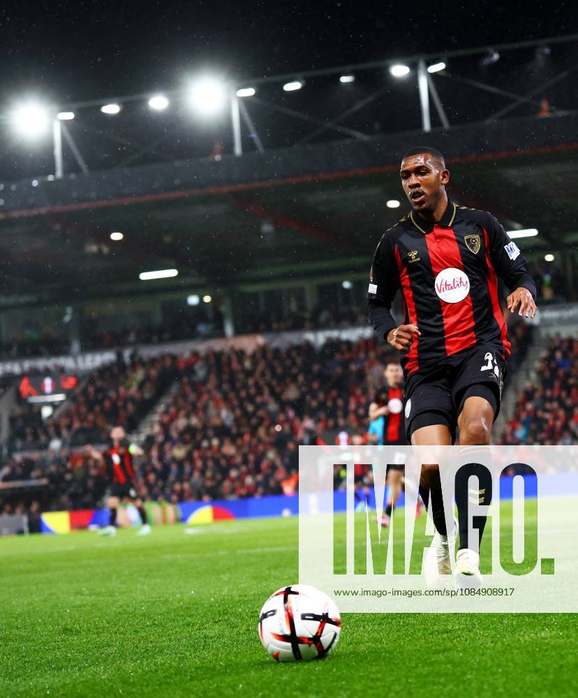 Rayan of AFC Bournemouth. AFC Bournemouth v AC Milan, UEFA Europa League, Football, Vitality Stadium, Bournemouth, UK - 22 Oct 2026Bournemouth Vitality Stadium United Kingdom