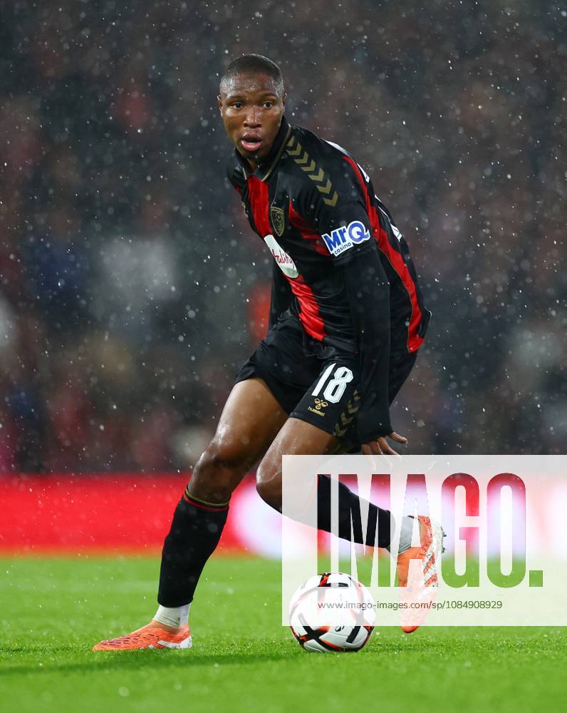 Bafode Diakite of AFC Bournemouth. AFC Bournemouth v AC Milan, UEFA Europa League, Football, Vitality Stadium, Bournemouth, UK - 22 Oct 2026Bournemouth Vitality Stadium United Kingdom