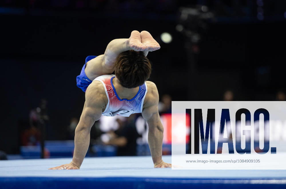 Rotterdam The Netherlands 22nd October 2026 World Championships artistic gymnastics. Mens all round final Floor Shinnosuke Oka (JPN) turnen
