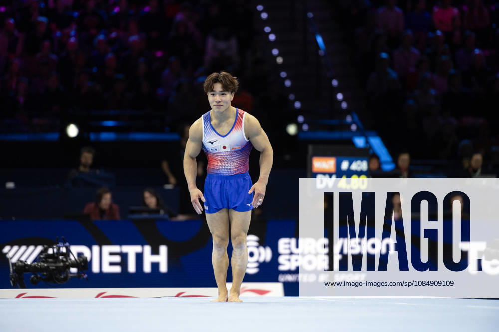 Rotterdam The Netherlands 22nd October 2026 World Championships artistic gymnastics. Mens all round final Floor Shinnosuke Oka (JPN) turnen