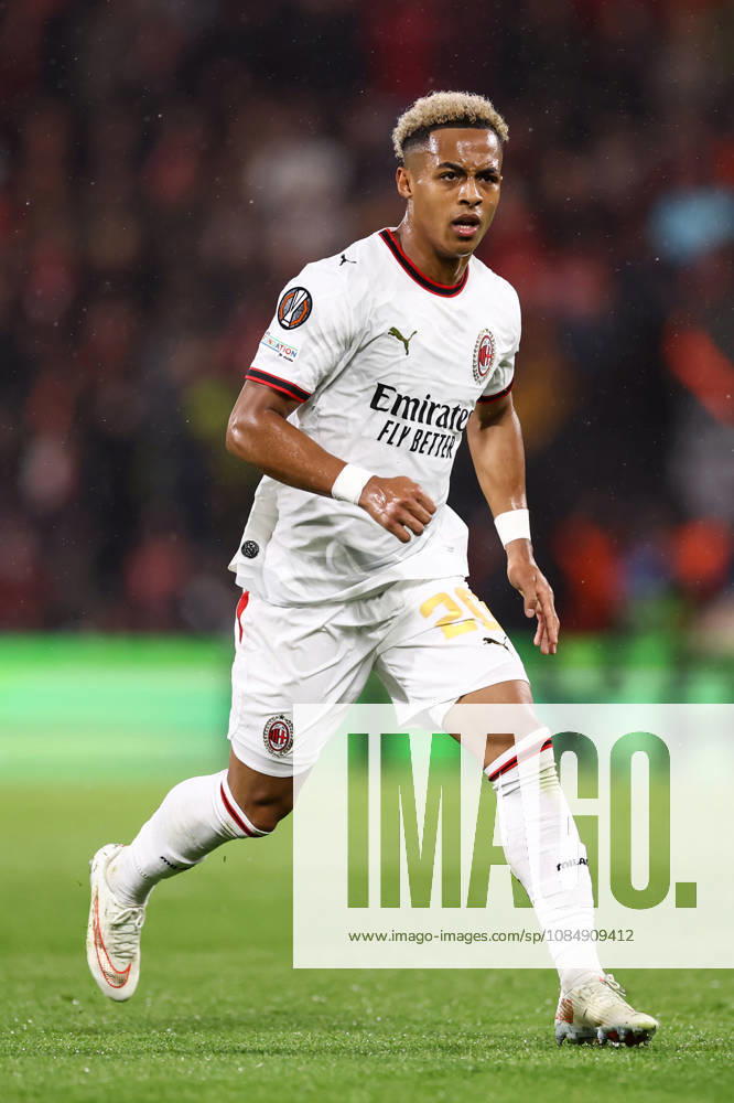 Bournemouth v AC Milan 22 October 2026, Bournemouth - UEFA Europa League - Bournemouth v AC Milan - Omari Hutchinson of AC Milan - Photo: Jacques Feeney Offside. Bournemouth UK