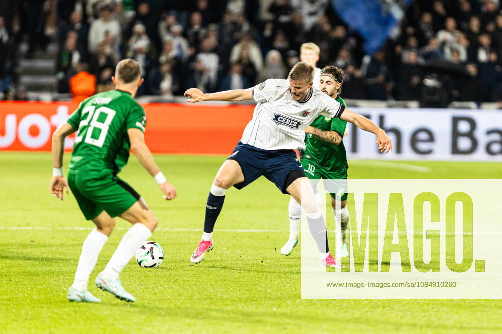 Aarhus GF v Egnatia, UEFA Conference League, Randers, Denmark Randers, Denmark. 22nd, October 2026. Frederik Tingager (5) of Aarhus GF seen during the UEFA Conference League match between Aarhus GF and Egnatia at Randers Stadion in Randers. Denmark, Randers, Cepheus Park Randers