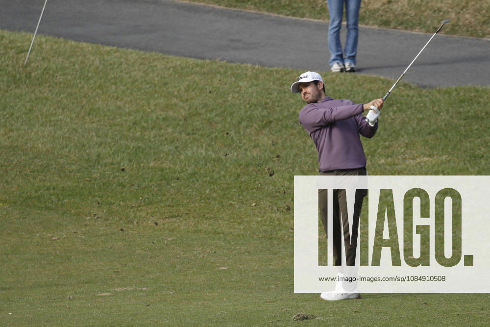 Oct 23, 2026-Cheonan, South Korea-Brandon KEWALRAMANI of United States Second Shot on 6th Green during a DP World Tour Genesis Championship at Woo Jeong Hills CC in Cheonan, South Korea. DP World Tour Genesis Championship Round2 - ZUMAr168 20261023_aap_r168_005