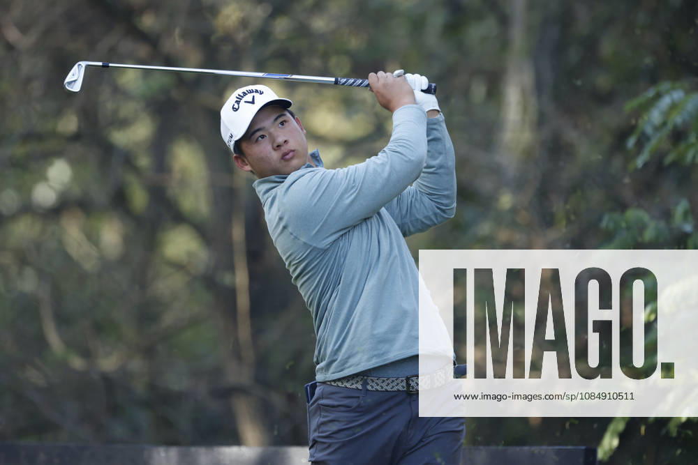 Oct 23, 2026-Cheonan, South Korea-Yanhan ZHOU of China Driver Shot on 4th Tee during a DP World Tour Genesis Championship at Woo Jeong Hills CC in Cheonan, South Korea. DP World Tour Genesis Championship Round2 - ZUMAr168 20261023_aap_r168_006