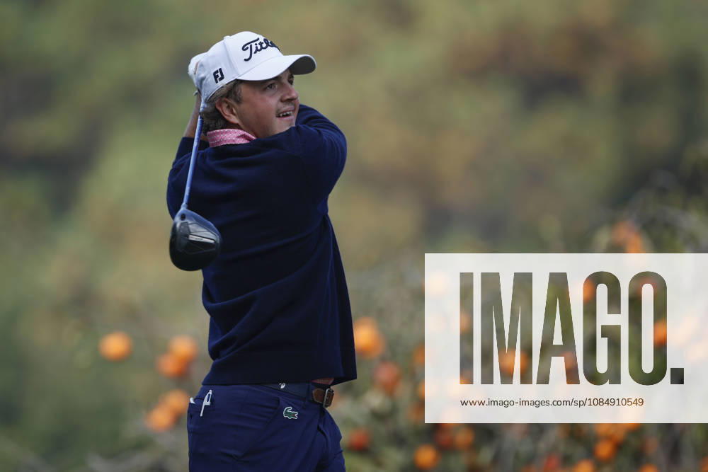 Oct 23, 2026-Cheonan, South Korea-Oihan GUILLAMOUNDEGUY of France Driver Shot on 8th Tee during a DP World Tour Genesis Championship at Woo Jeong Hills CC in Cheonan, South Korea. DP World Tour Genesis Championship Round2 - ZUMAr168 20261023_aap_r168_027