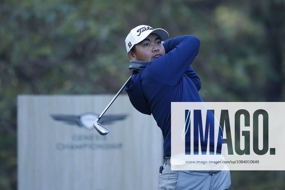 Oct 23, 2026-Cheonan, South Korea-Kazuma KOBORI of New Zealand Driver Shot on 4th Tee during a DP World Tour Genesis Championship at Woo Jeong Hills CC in Cheonan, South Korea. Cheonan SOUTH KOREA - ZUMAr168 20261023_aap_r168_031