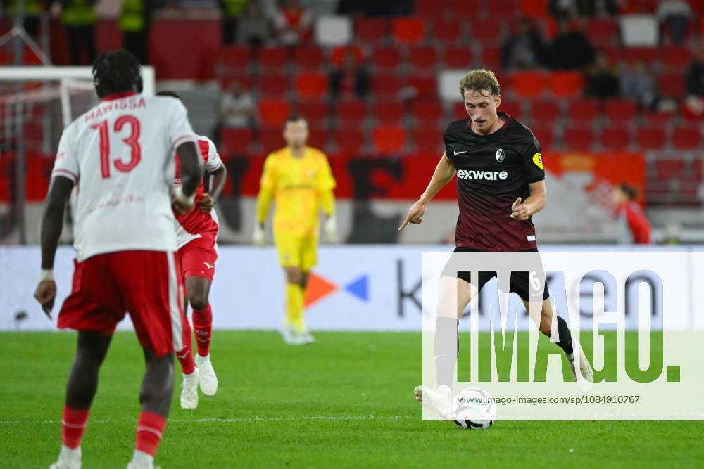Patrick Osterhage (SC Freiburg) - UEFA Conference League match between AS Monaco and SC Freiburg on October 22, 2026 at the Louis II Stadium in Monaco.