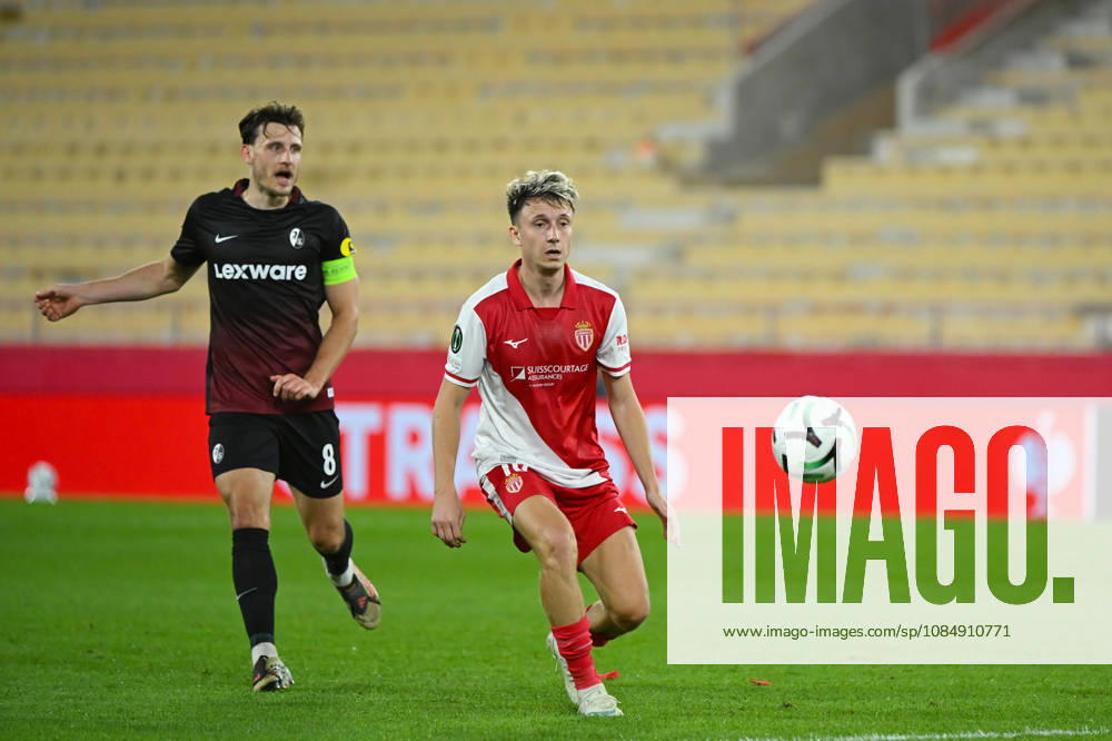 Aleksandr Golovin (ASM) - UEFA Conference League match between AS Monaco and SC Freiburg on October 22, 2026 at the Louis II Stadium in Monaco.