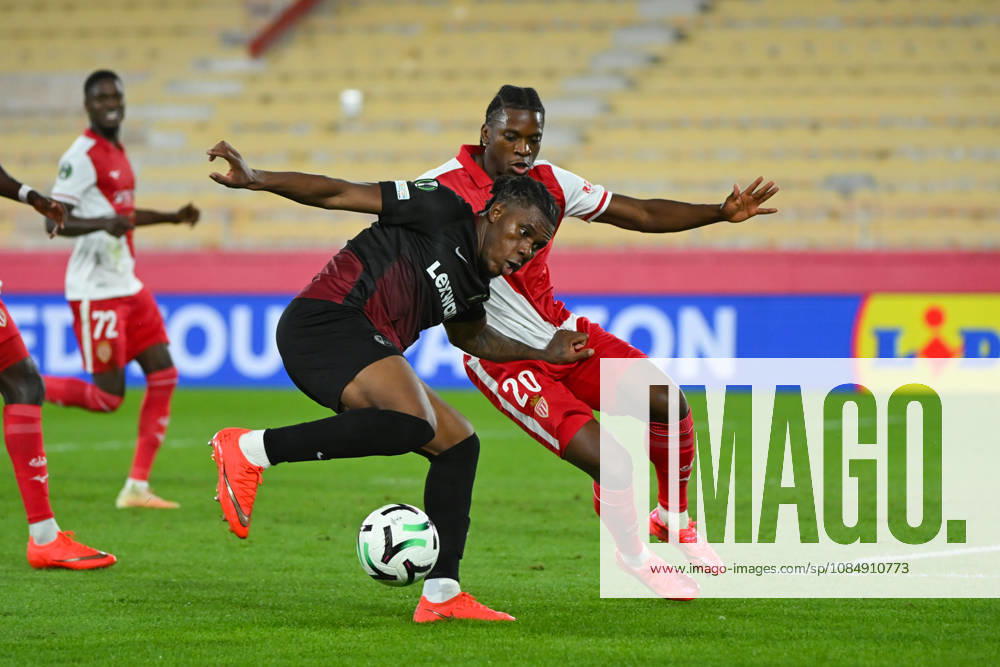 Cyriaque Irié (SC Freiburg) - UEFA Conference League match between AS Monaco and SC Freiburg on October 22, 2026 at the Louis II Stadium in Monaco.