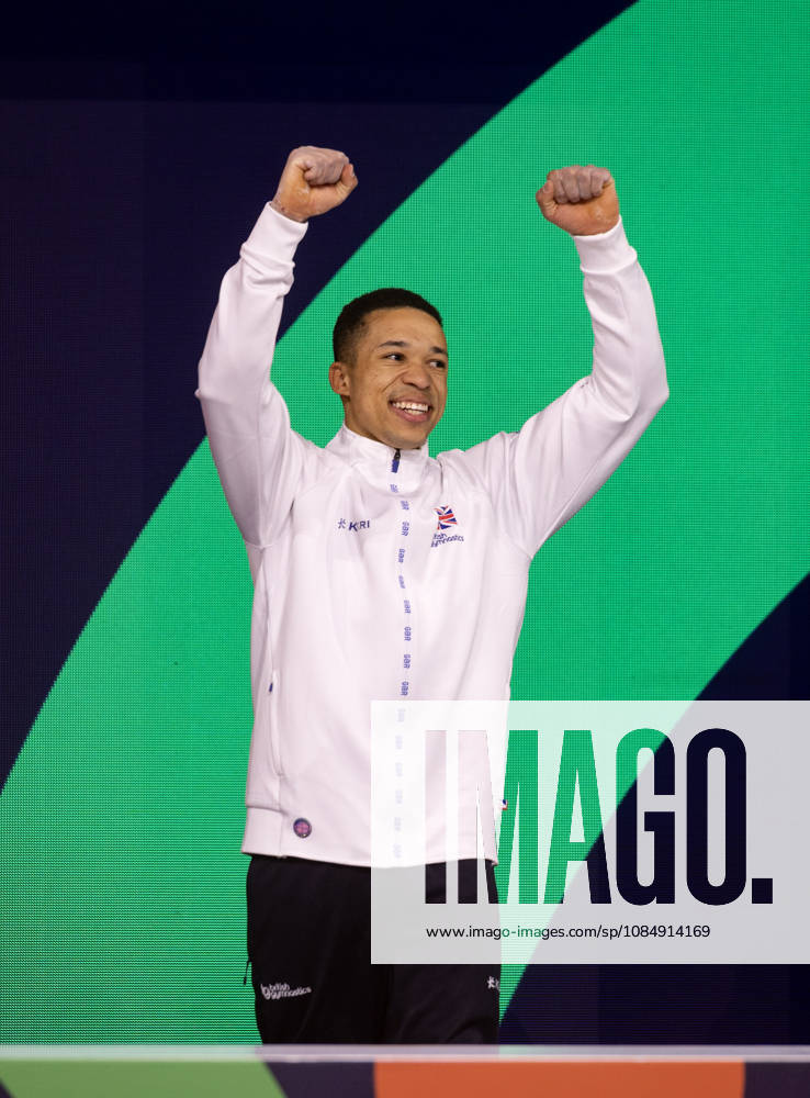 Rotterdam The Netherlands 22nd October 2026 World Championships artistic gymnastics. Mens all round final Bronze medallist Joe Fraser (GBR) turnen