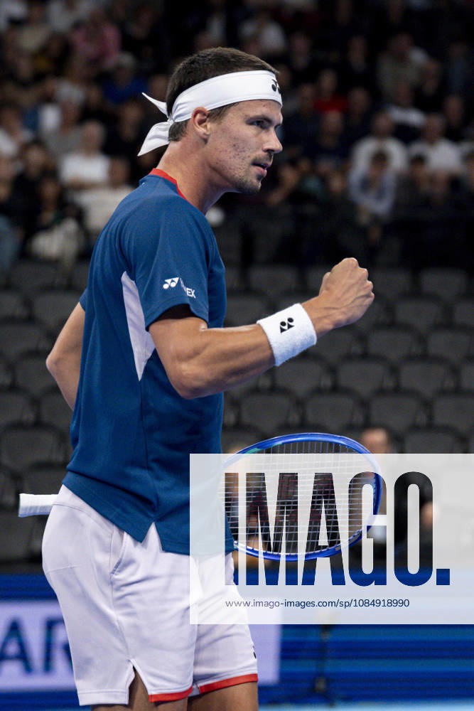 TENNIS : ATP, Tennis Herren 250 - Grand Prix Tennis AURA - Decines (France) 23 10 2026 Daniel ALTMAIER (GER) vs Taylor FRITZ (USA) during the tournament of the Auvergne Rhône-Alpes Grand Prix at the LDLC Arena in Décines on October 23, 2026. Photo Sandrine Thesillat PsNewZ