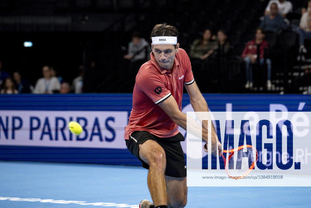 TENNIS : ATP, Tennis Herren 250 - Grand Prix Tennis AURA - Decines (France) 23 10 2026 Daniel ALTMAIER (GER) vs Taylor FRITZ (USA) during the tournament of the Auvergne Rhône-Alpes Grand Prix at the LDLC Arena in Décines on October 23, 2026. Photo Sandrine Thesillat PsNewZ