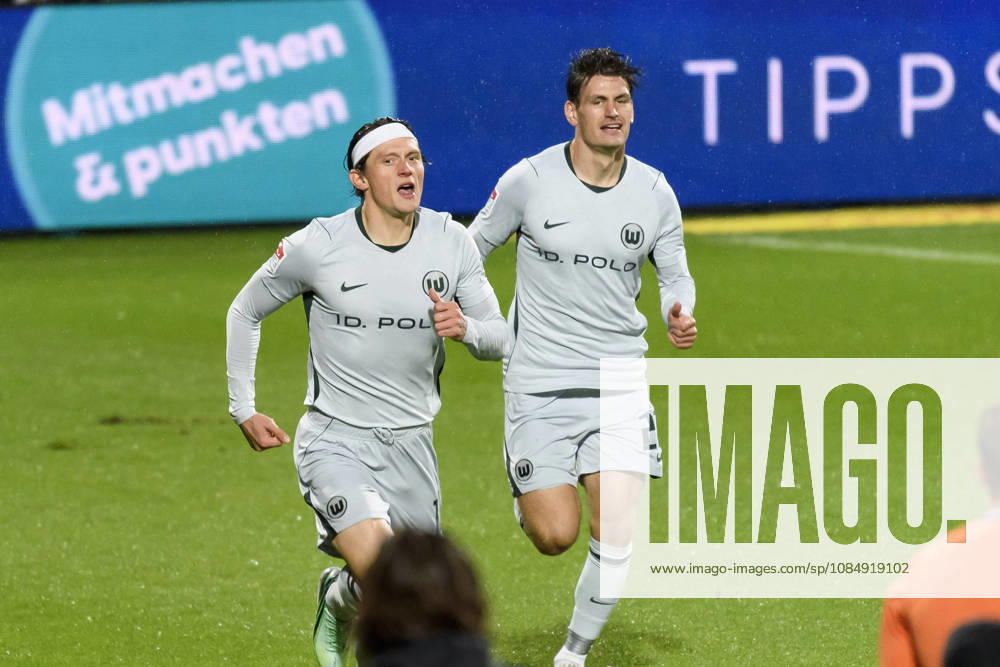 Fabian Reese (VfL Wolfsburg) Torjubel, jubelt nach seinem Treffer zum 0:1 waehrend des spiels der 2. Bundesliga zwischen VfL Bochum und VfL Wolfsburg, Vonovia Ruhrstadion am 23. October 2026 in Bochum, Deutschland. (Foto von Max Maiwald DeFodi Images) +++ Fabian Reese (VfL Wolfsburg) celebrates after scoring his team s first goal during the 2nd Bundesliga match between VfL Bochum and VfL Wolfsburg at Vonovia Ruhrstadion on October 23, 2026 in Bochum, Germany. (Photo by Max Maiwald DeFodi Images) DFB DFL REGULATIONS PROHIBIT ANY USE OF PHOTOGRAPHS AS IMAGE SEQUENCES AND OR QUASI-VIDEO. (Photo by Max Maiwald DeFodi Images) -