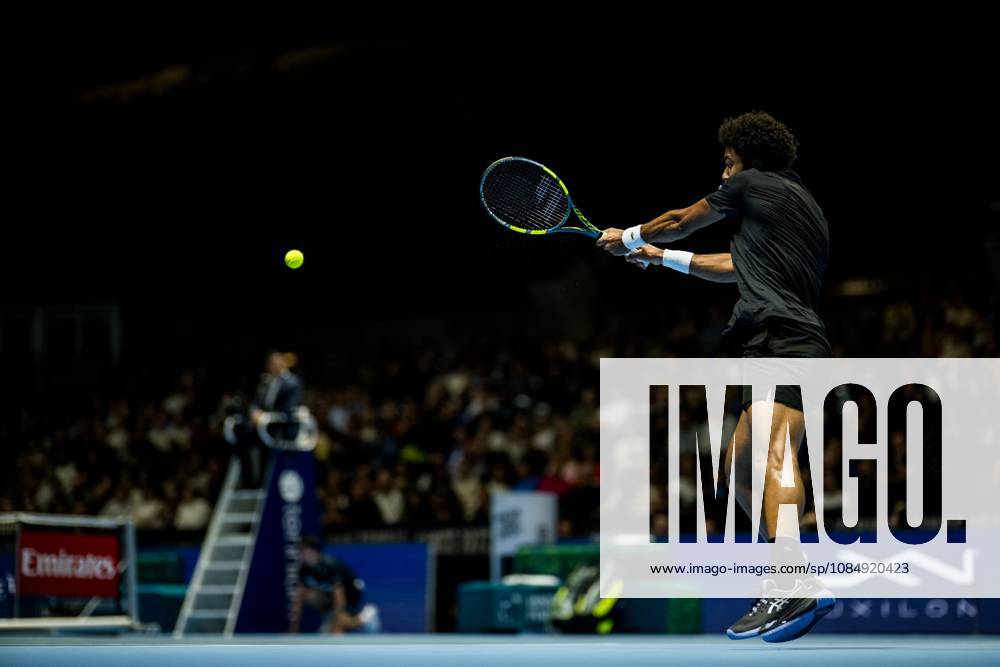 Arthur Fils of France pictured in action during the European Open ATP, Tennis Herren tennis tournament in Brussels, on Friday 23 October 2026. This year s edition of the tournament is taking place from 17 to 25 October JASPERxJACOBS x190774735x