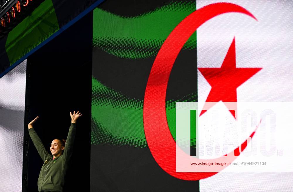Netherlands Artistic Gymnastics World Championships 9271334 23.10.2026 Algeria s Kaylia Nemour waves before the women s individual all-around final at the 2026 World Artistic Gymnastics Championships in Rotterdam, the Netherlands. Alexey Filippov Sputnik Rotterdam Netherlands