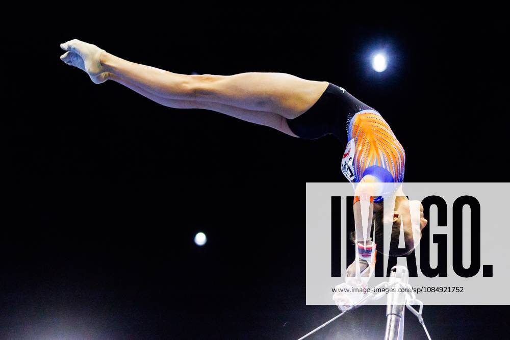 ROTTERDAM - Naomi Visser (NED) during the all-around final at the World Gymnastics Championships in Ahoy Rotterdam. IRIS VAN DEN BROEK ANP ANPxSportx IVx 573384661 originalFilename: 573384661