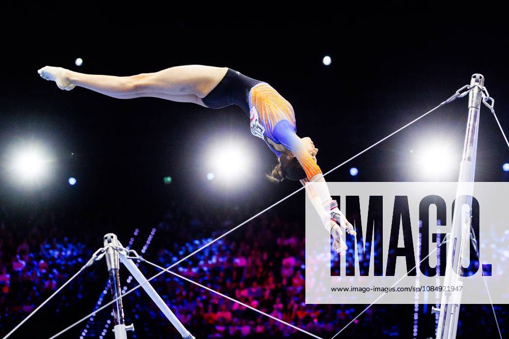 ROTTERDAM - Naomi Visser (NED) during the all-around final at the World Gymnastics Championships in Ahoy Rotterdam. IRIS VAN DEN BROEK ANP ANPxSportx IVx 573385026 originalFilename: 573385026