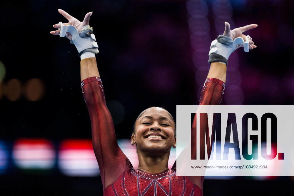 Skye Blakely of USA competes in uneven bars during women s all-around final on day seven of the 2026 Artistic Gymnastics World Championships on October 23, 2026 in Rotterdam. Photo: Joel Marklund BILDBYRÅN kod JM JM0864 bbeng artistisk gymnastik artistic gymnastics gymnastik-vm vm artistic gymnastics world championships final all-around final dam jubel