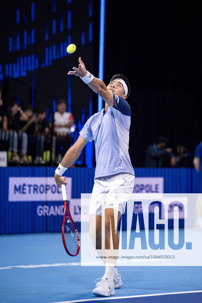 TENNIS : ATP, Tennis Herren 250 - Grand Prix Tennis AURA - Decines (France) 23 10 2026 Flavio COBOLLI (ITA)vs Brandon NAKASHIMA (USA) during the tournament of the Auvergne Rhône-Alpes Grand Prix at the LDLC Arena in Décines on October 23, 2026. Photo Sandrine Thesillat PsNewZ