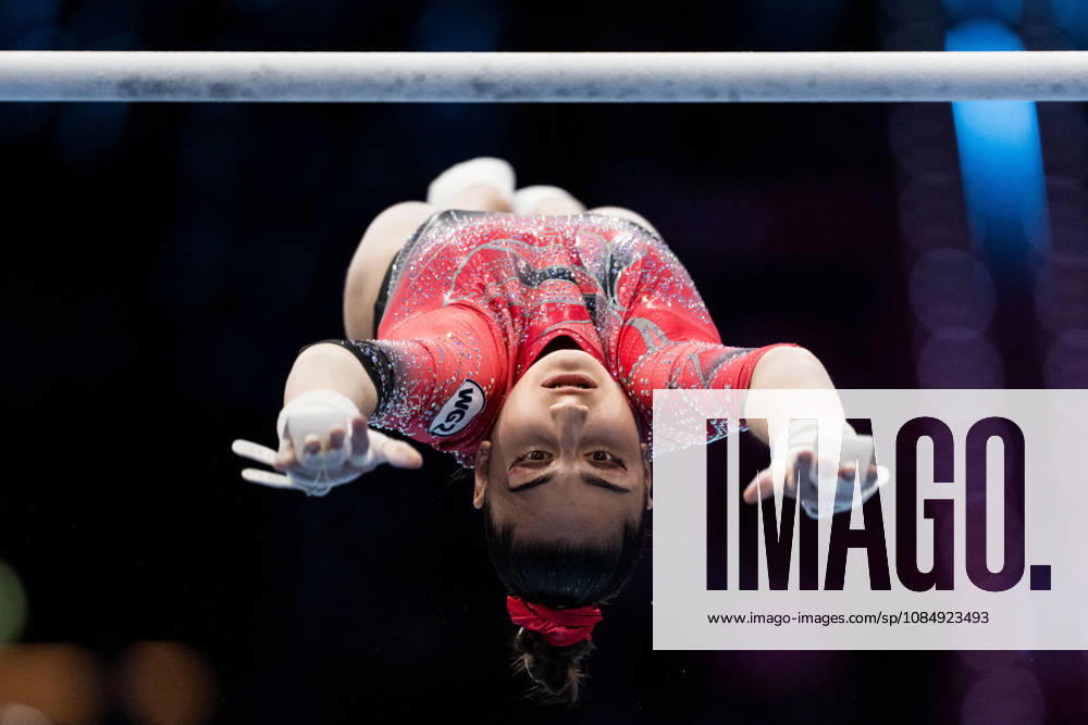 Liudmila Roshchina of Russia competes in uneven bars during women s all-around final on day seven of the 2026 Artistic Gymnastics World Championships on October 23, 2026 in Rotterdam. Photo: Joel Marklund BILDBYRÅN kod JM JM0864 bbeng artistisk gymnastik artistic gymnastics gymnastik-vm vm artistic gymnastics world championships final all-around final dam