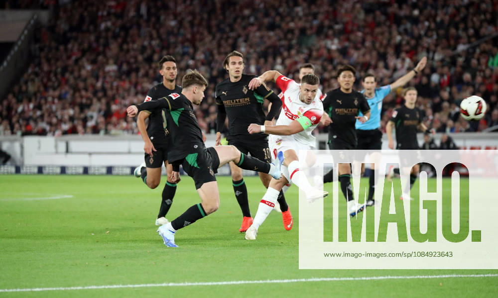 VfB Stuttgart - Borussia Mönchengladbach Deutschland, Stuttgart, 23.10.2026, Fussball, Bundesliga, Saison 2026 2027, VfB Stuttgart - Borussia Mönchengladbach: Ermedin Demirovic (VfB Stuttgart); Tor 1:0 Demirovic.