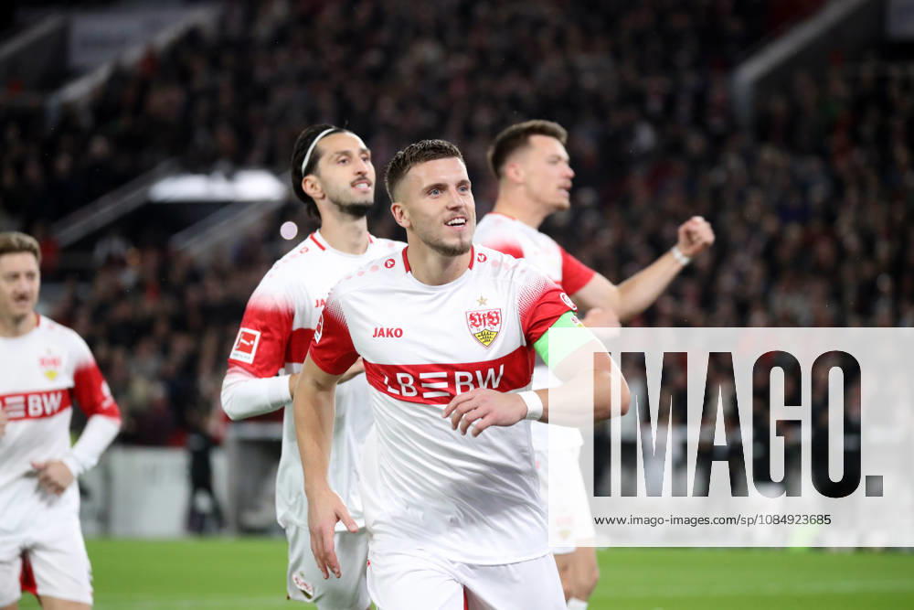 VfB Stuttgart - Borussia Mönchengladbach Deutschland, Stuttgart, 23.10.2026, Fussball, Bundesliga, Saison 2026 2027, VfB Stuttgart - Borussia Mönchengladbach: Ermedin Demirovic (VfB Stuttgart); Jubel Tor 1:0 Demirovic.