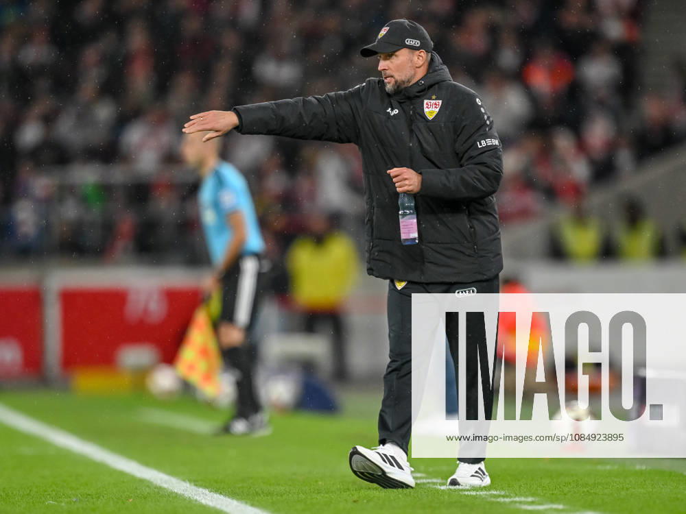 Trainer Sebastian Hoeness (VfB Stuttgart) gestikuliert, gestik waehrend des spiels der 1. Bundesliga zwischen VfB Stuttgart und Borussia Moenchengladbach, MHPArena am 23. October 2026 in Stuttgart, Deutschland. (Foto von Harry Langer DeFodi Images) +++ Trainer Sebastian Hoeness (VfB Stuttgart) gestures during the Bundesliga match between VfB Stuttgart and Borussia Moenchengladbach at MHPArena on October 23, 2026 in Stuttgart, Germany. (Photo by Harry Langer DeFodi Images) DFB DFL REGULATIONS PROHIBIT ANY USE OF PHOTOGRAPHS AS IMAGE SEQUENCES AND OR QUASI-VIDEO. (Photo by Harry Langer DeFodi Images) DFB DFL REGULATIONS PROHIBIT ANY USE OF PHOTOGRAPHS AS IMAGE SEQUENCES AND OR QUASI-VIDEO. -