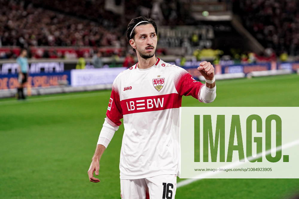 Deutschland: Fussball Saison 2026 2027 , 1. Bundesliga , 7. Spieltag , VfB Stuttgart vs. Borussia Mönchengladbach - MHP-Arena (Stuttgart) : Atakan Karazor (VfB Stuttgart, 16) Tor und Torjubel zum 1:0, Tor, Torjubel, Jubel, Freude, Emotionen Stuttgart MHP-Arena Deutschland Germany