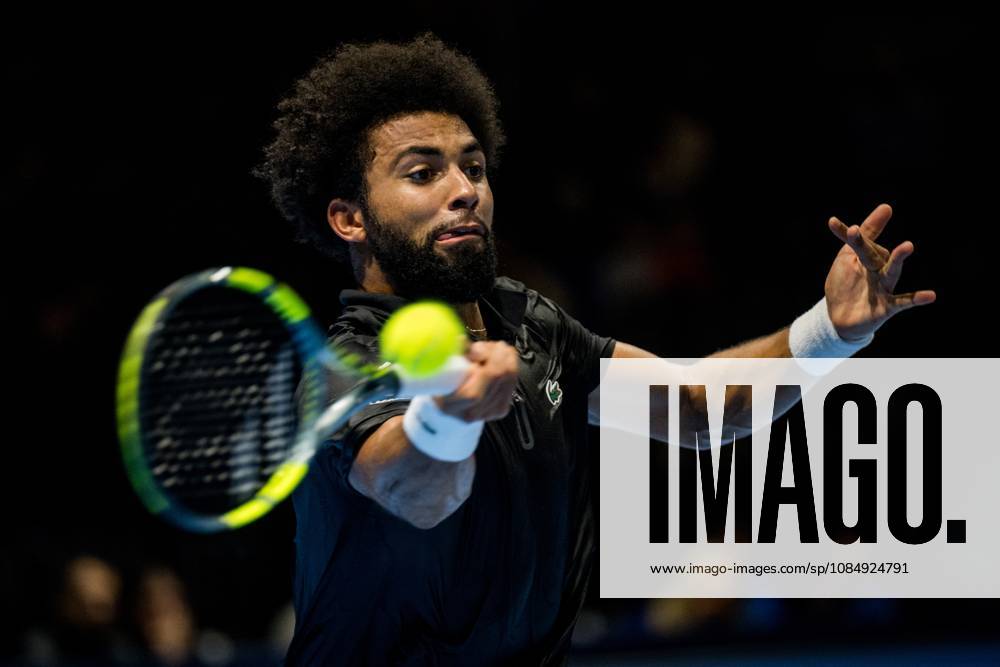 Arthur Fils of France pictured in action during the European Open ATP, Tennis Herren tennis tournament in Brussels, on Friday 23 October 2026. This year s edition of the tournament is taking place from 17 to 25 October JASPERxJACOBS x190787252x