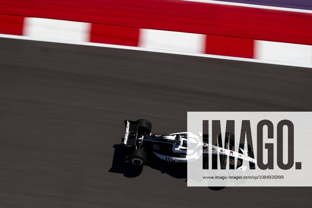 American Formula One reserve driver Colton Herta of Cadillac F1 Team in action during the first free practice session of the Formula One United States Grand Prix at the Circuit of the Americas in Austin, Texas on Friday, October 23, 2026. AUS2026102328 GREGxNASH