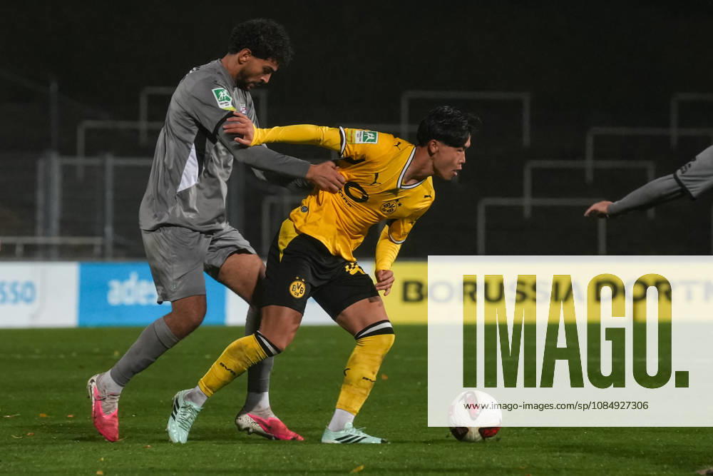 Saison 2026 2027 14. Spieltag Regionalliga West im Stadion Rote Erde, Dortmund, Germany. BV Borussia Dortmund U23 - Bonner SC. Takato Yamamoto (BVB)