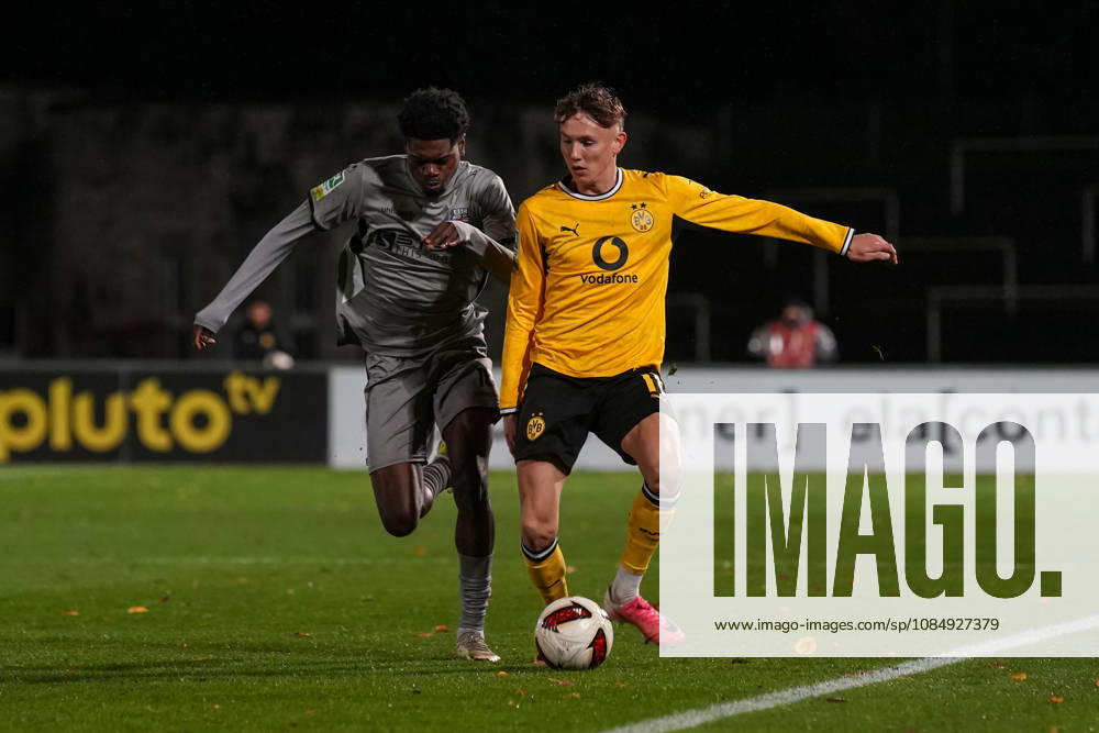 Saison 2026 2027 14. Spieltag Regionalliga West im Stadion Rote Erde, Dortmund, Germany. BV Borussia Dortmund U23 - Bonner SC. Arne Wessels (BVB)