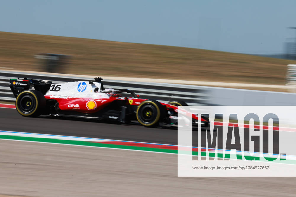 F1 Grand Prix Of USA - FP1 Charles Leclerc drives during the first free practice session ahead of the Formula 1 MSC Cruises United States Grand Prix at Circuit of the Americas in Austin, Texas, United States, on October 23, 2026. Austin, Texas United States