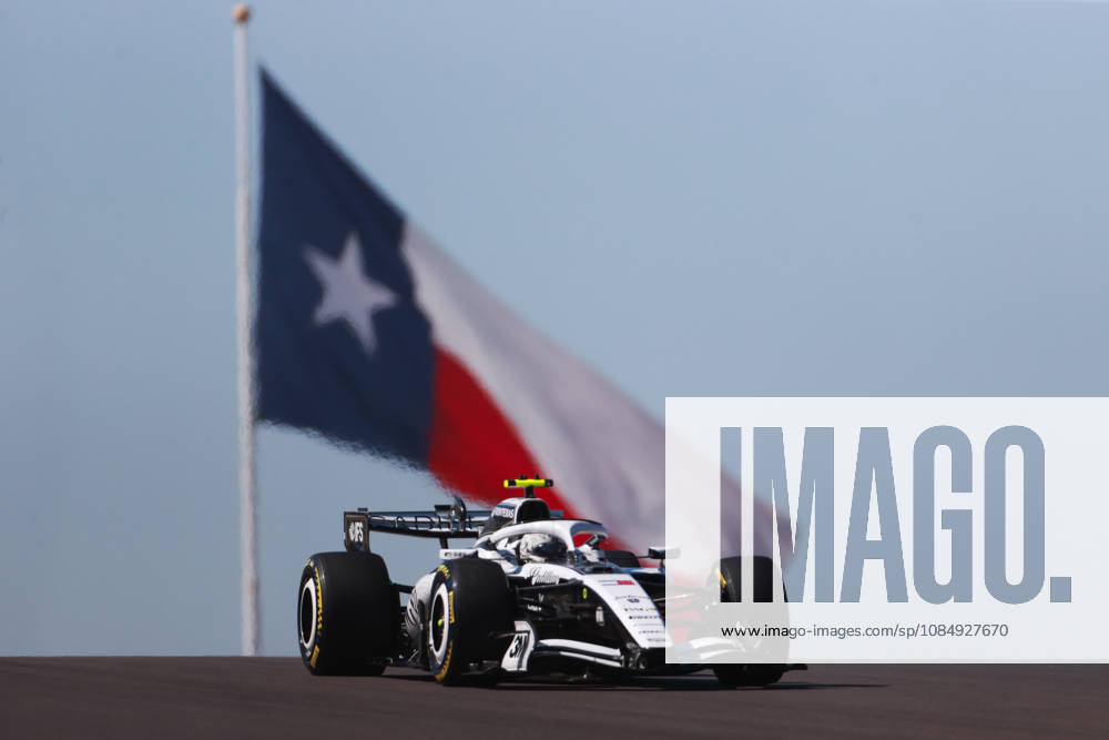 F1 Grand Prix Of USA - FP1 Valtteri Bottas stands in front of a Texas flag during the first of three practice sessions, FP1, ahead of the Formula 1 MSC Cruises United States Grand Prix at Circuit of the Americas in Austin, Texas, United States, on October 23, 2026. Austin, Texas Texas United States