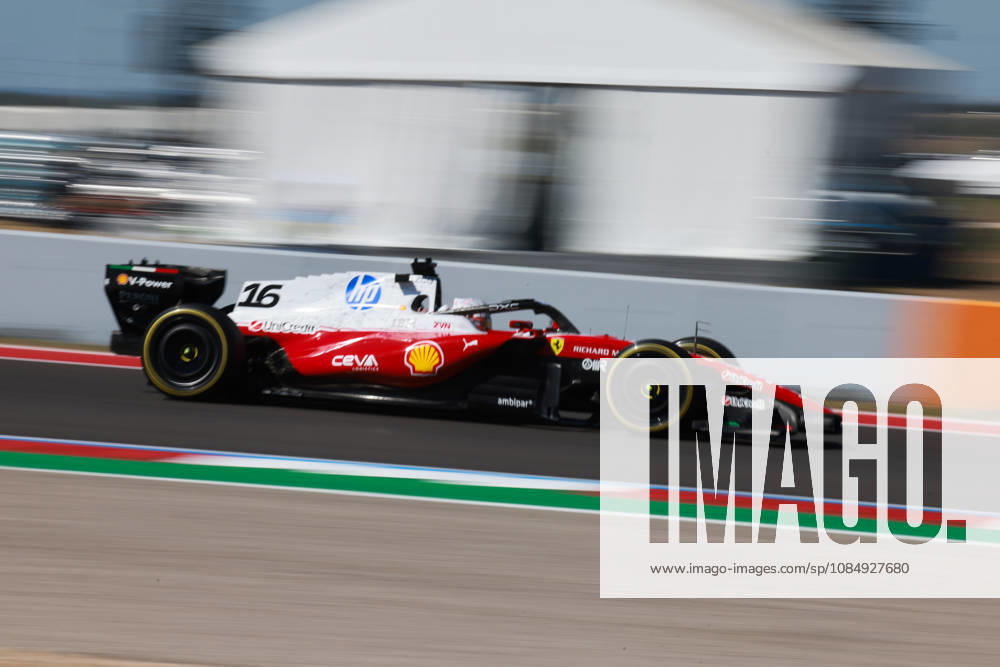 F1 Grand Prix Of USA - FP1 Charles Leclerc drives during the first free practice session ahead of the Formula 1 MSC Cruises United States Grand Prix at Circuit of the Americas in Austin, Texas, United States, on October 23, 2026. Austin, Texas United States