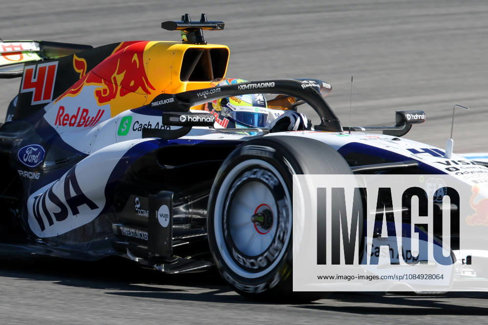 AUSTIN, TX - OCTOBER 23: Arvid Lindblad (41) of Great Britain and Visa Cash App Racing Bulls Formula One Team speeds through turn 15 during the first practice session of the Formula 1 MSC Cruises United States Grand Prix on October 23, 2026, at Circuit of The Americas in Austin, Texas.(Photo by David Buono Icon Sportswire) AUTO: OCT 23 F1 United States Grand Prix Icon2610230131