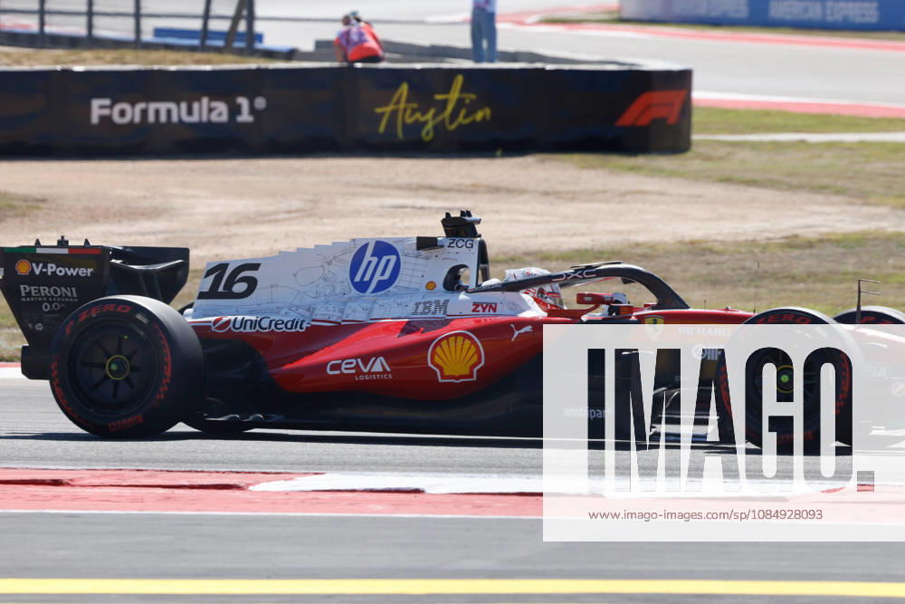 F1 Grand Prix USA - Practice 1 Charles Leclerc during the first free practice session ahead of the Formula 1 MSC Cruises United States Grand Prix at Circuit of the Americas in Austin, Texas, United States, on October 23, 2026. Austin Texas United States