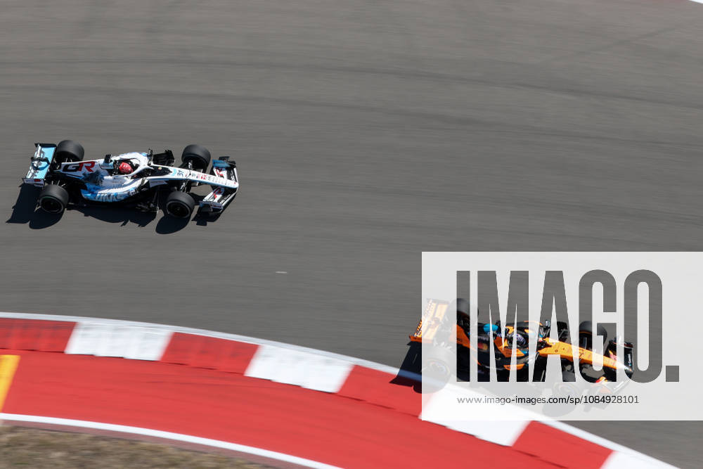 AUSTIN, TX - OCTOBER 23: Oscar Piastri (81) of Australia and McLaren Mastercard F1 Team and Esteban Ocon (31) of France and TGR Haas F1 Team speed through turn 17 during the first practice session of the Formula 1 MSC Cruises United States Grand Prix on October 23, 2026, at Circuit of The Americas in Austin, Texas.(Photo by David Buono Icon Sportswire) AUTO: OCT 23 F1 United States Grand Prix Icon2610230231
