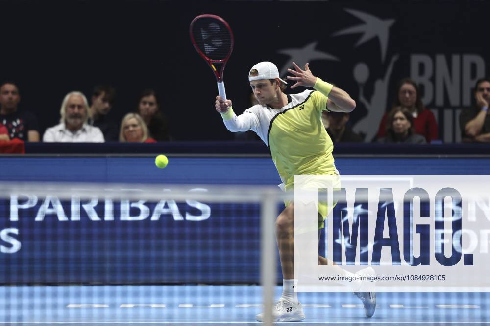 Bergs v Struff BNP Paribas Fortis European Open Tennis - 23 10 2026 BRUSSELS, BELGIUM - OCTOBER 23 : Zizou Bergs (BEL) playing against Jan-Lennard Struff (GER) during the BNP Paribas Fortis European Open quarterfinals pictured on October 23, 2026 in Brussels, Belgium, 23 10 2026 Brussels Belgium