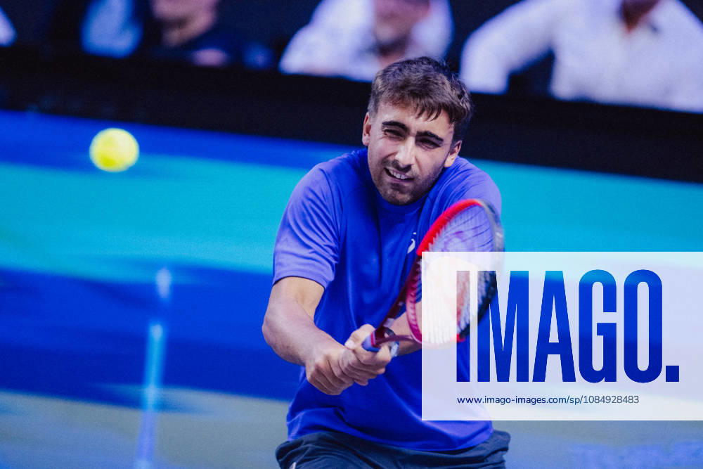 TENNIS - ATP, Tennis Herren Erste Bank Open VIENNA,AUSTRIA,23.OCT.26 - TENNIS - ATP Tour, Erste Bank Open, Red Bull BassLine. Image shows Daniel Merida (ESP). GEPAxpictures anderxSolc